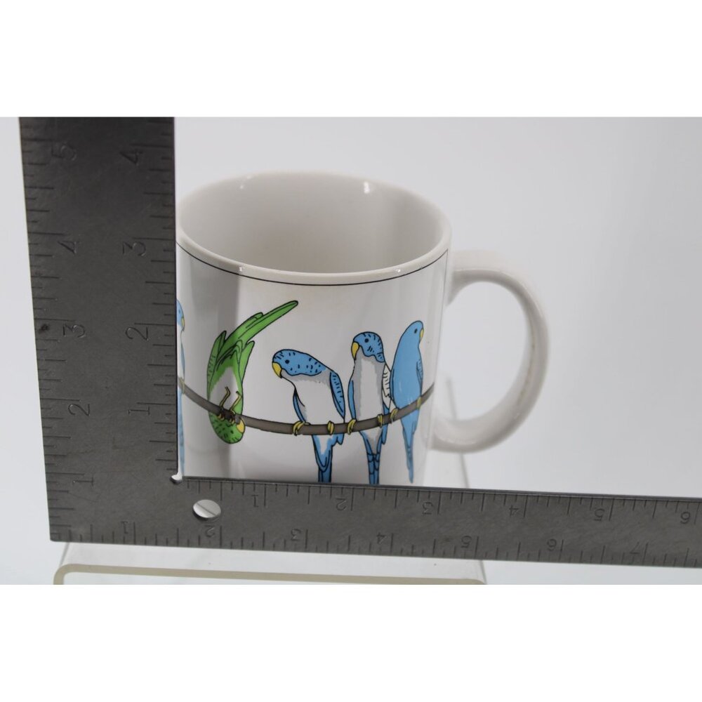 VINTAGE Jebba Parrots Mug Blue Green 94158 - Picture 7 of 7